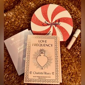 Sample bundle: Ariana Grande, Loveshackfancy, Charlotte Tilbury, Michel Germain